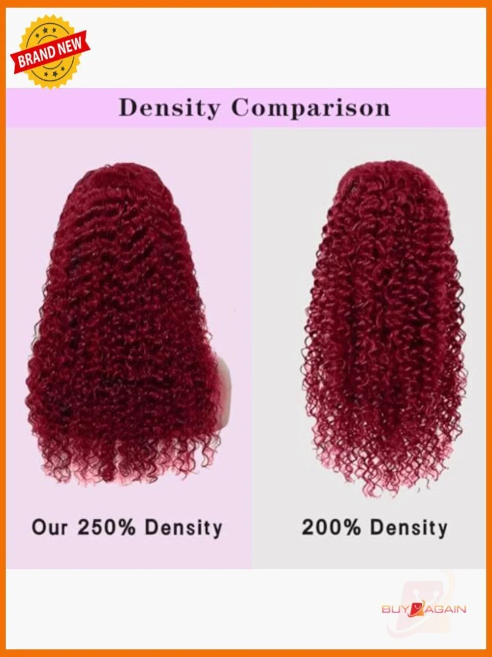 250 Density 30 Inch Deep Wave Lace Front Wig Human Hair Pre Plucked